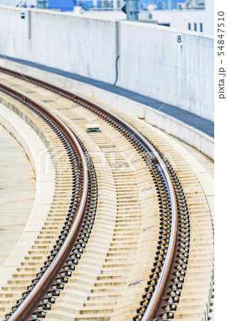 鉄道　線路イメージ　　　　 54847510