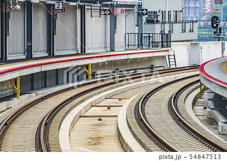 鉄道　線路イメージ　　　　 54847513