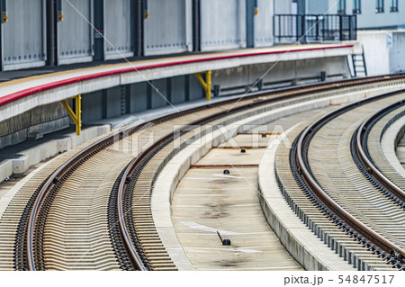 鉄道　線路イメージ　　　　 54847517