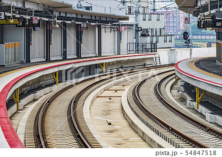 鉄道　線路イメージ　　　　 54847518