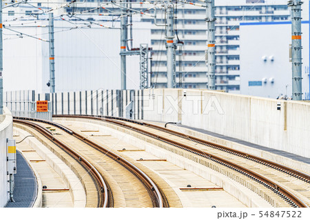 鉄道　線路イメージ　　　　 54847522
