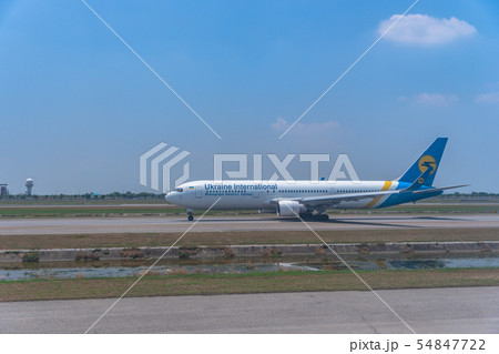 Ukraine International Aircraft Parked at Ukraine International Aircraft Parked at 54847722