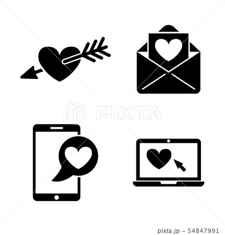 Amour. Simple Related Vector Icons Amour. Simple Related Vector Icons 54847991