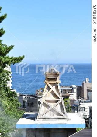 伊豆熱川　望洋の湯　玉の湯源泉　自噴100℃ 54848580