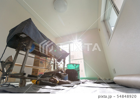 和室リフォーム　後半　壁紙 54848920