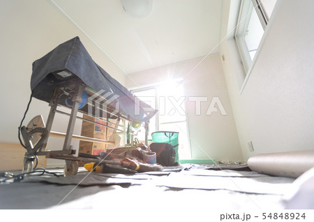 和室リフォーム　後半　壁紙 54848924