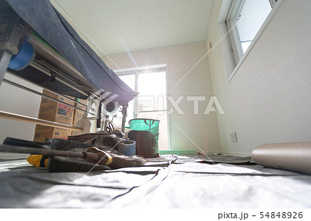 和室リフォーム　後半　壁紙 54848926