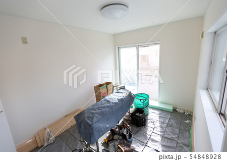 和室リフォーム　後半　壁紙 54848928