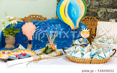 christening favors - blue baby boy favors - greek Orthodox baptism decor 54849032