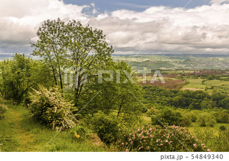 French countryside. loubressac midi pyrenees 54849340