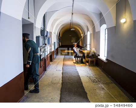 Old prison of Peter and Paul fortress, Russia  54849460