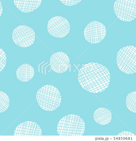 Light blue pattern with doodle striped circles 54850681