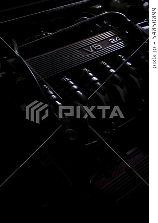 横置きV型6気筒エンジンのサージタンク 横置きV型6気筒エンジンのサージタンク 54850899