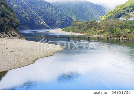 [高知県]岩間沈下橋 54851736