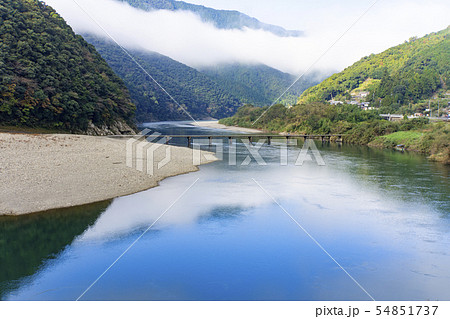 [高知県]岩間沈下橋 54851737