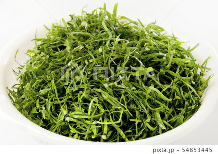 刻んだ野菜  ニガナ、ンジャナ（ホソバワダン） 54853445