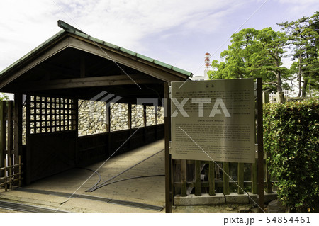 高松城址　玉藻公園　鞘橋　香川県高松市 54854461