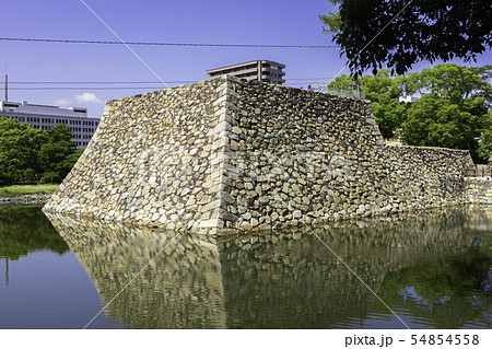 高松城址 玉藻公園 天守台跡 香川県高松市 高松城址 玉藻公園 天守台跡 香川県高松市 54854558