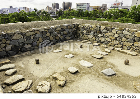 高松城址　玉藻公園　天守台跡　香川県高松市 54854565