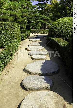 高松城址　玉藻公園　披雲閣庭園　香川県高松市 54855487