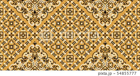 Seamless pattern based on ornament paisley Bandana Print. Vector ornament paisley Bandana Print 54855777