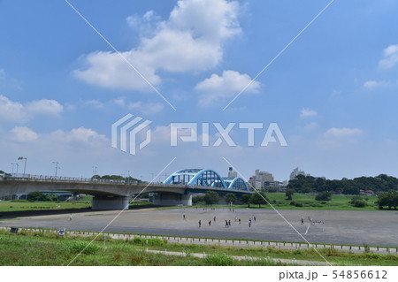 丸子橋第一グラウンドと丸子橋 丸子橋第一グラウンドと丸子橋 54856612