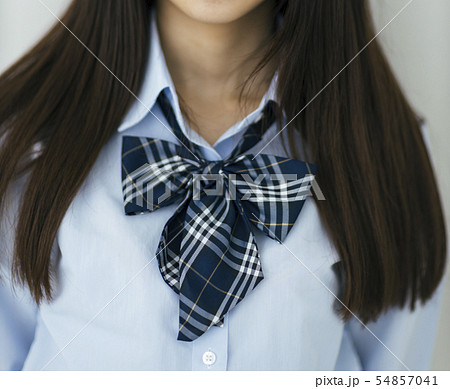High School Girl In Uniform - Stock Photo [54857041] - Pixta