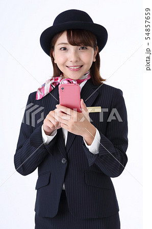 働く女性 54857659