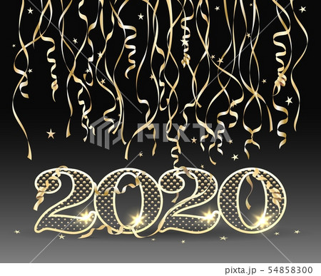 New year 2020 card New year 2020 card 54858300