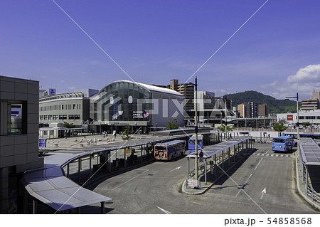 JR高松駅　バスターミナル　バス乗り場　香川県高松市 54858568