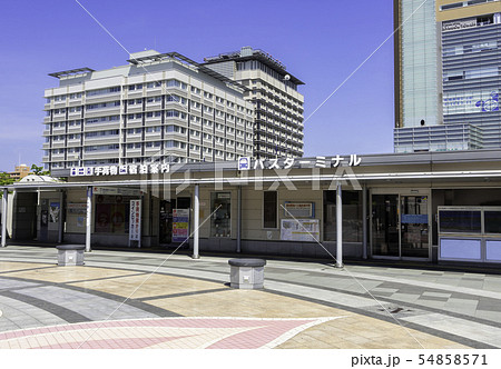 JR高松駅　バスターミナル　バス乗り場　香川県高松市 54858571