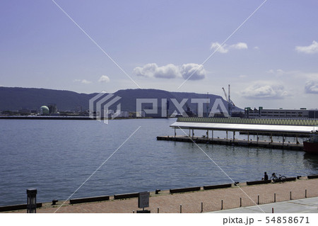 高松港 岸壁 サンポート高松 香川県高松市 高松港 岸壁 サンポート高松 香川県高松市 54858671
