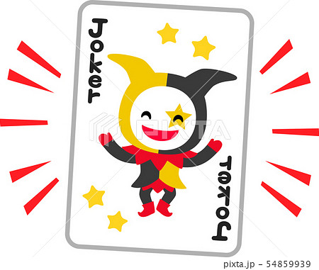 Playing Card Joker Stock Illustration