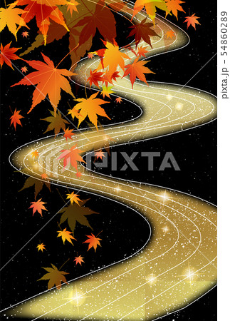 紅葉 秋 葉 背景 のイラスト素材