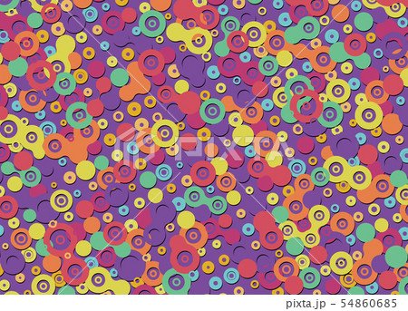 背景　模様　ドット 54860685