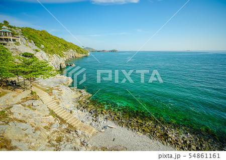 The sea landscape on hellfire pass beach of Koh Si 54861161