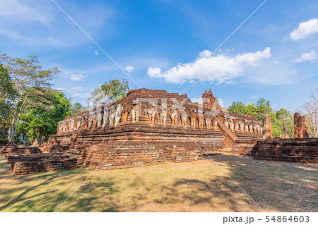 Wat Chang Rob temple in Kamphaeng Phet Historical 54864603
