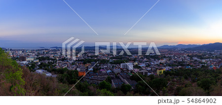 Phuket aerial panorama scenic view from Rang Hill 54864902