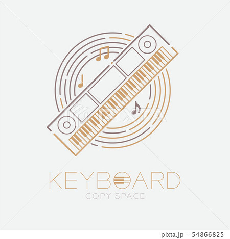 circle shape keyboard