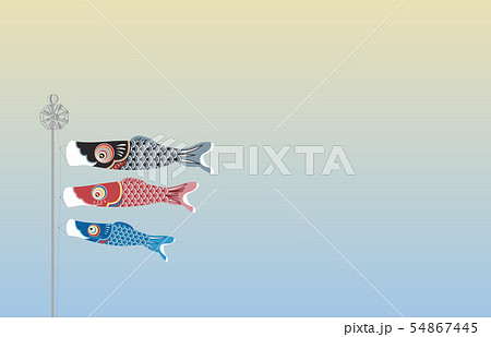 鯉のぼりと空 54867445