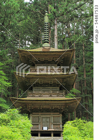 駒ヶ根 光前寺 三重塔 駒ヶ根 光前寺 三重塔 54867533