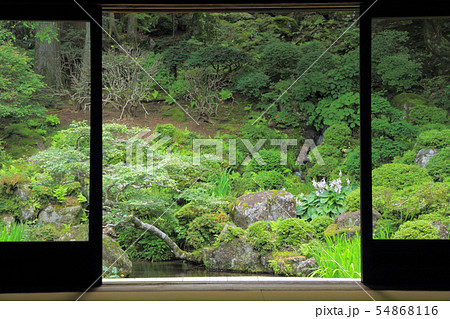 駒ヶ根 光前寺 本坊客殿庭園 駒ヶ根 光前寺 本坊客殿庭園 54868116