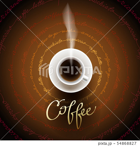 Abstract coffee design 54868827