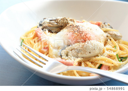 おいしいカルボナーラ牡蛎入り おいしいカルボナーラ牡蛎入り 54868991