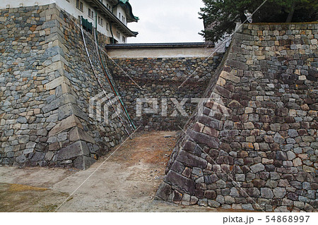愛知県・日本100名城】名古屋城「剣塀」（城内スポット）の写真素材 