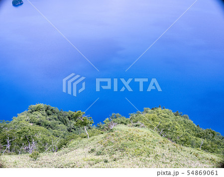 北海道　摩周湖の景色 54869061