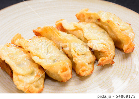 おいしい揚げ餃子 おいしい揚げ餃子 54869175