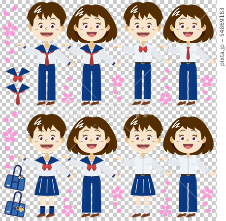 制服自由化!自由に選べる男女の制服(ジェンダーフリー・自由・LGBT) 制服自由化!自由に選べる男女の制服(ジェンダーフリー・自由・LGBT) 54869183
