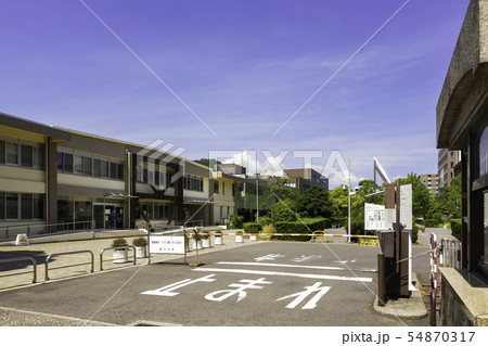 香川大学 幸町キャンパス 正門 香川県高松市の写真素材