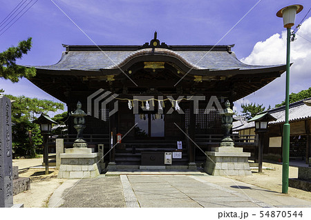 琴弾八幡宮　拝殿　琴弾公園　香川県観音寺市 54870544